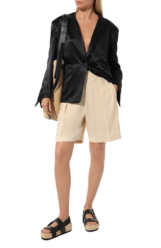 фото Шорты изо льна и вискозы rohe