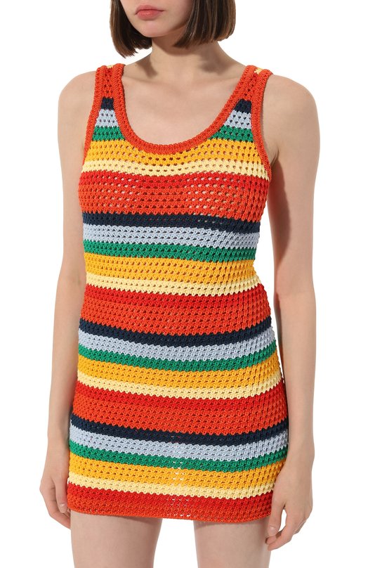 фото Хлопковое платье marni x no vacancy inn marni