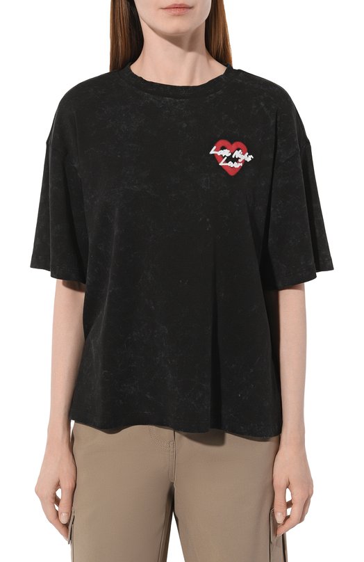 фото Хлопковая футболка hugo