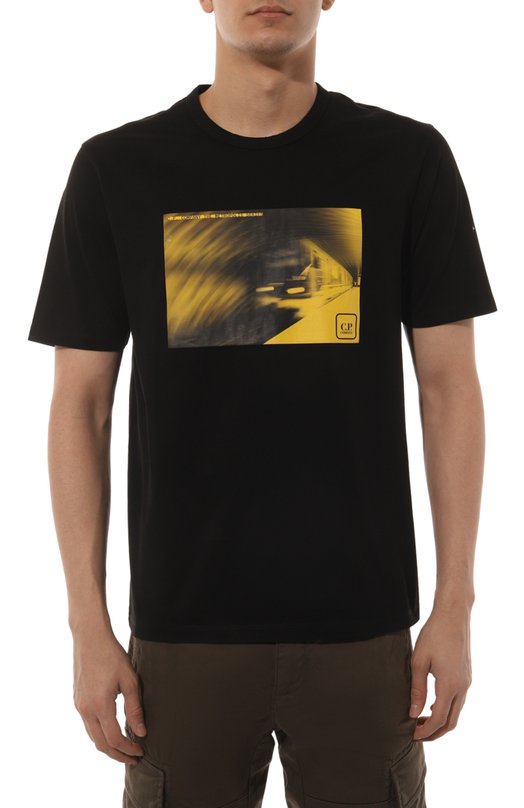 фото Хлопковая футболка c.p. company