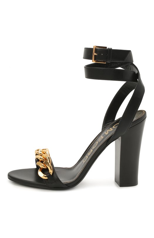 фото Комбинированные босоножки chain tom ford