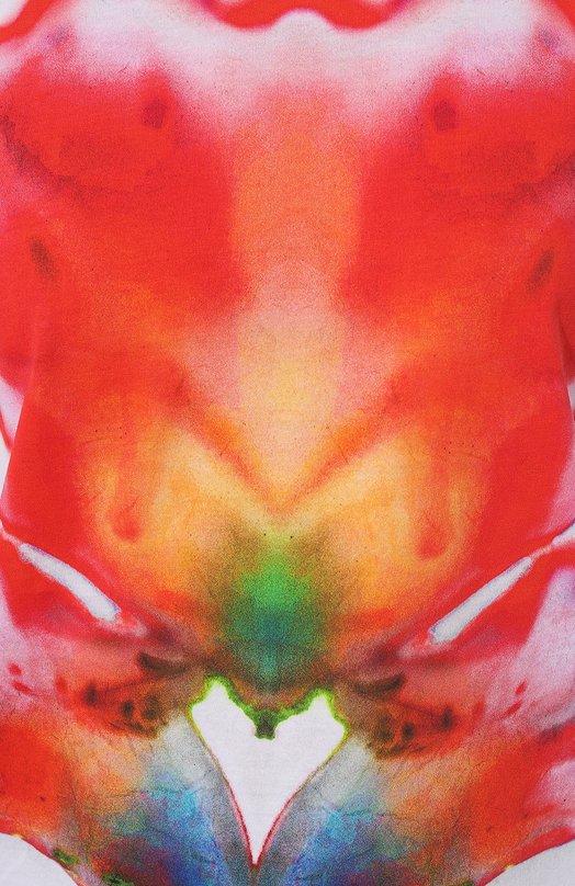 фото Хлопковая футболка alexander mcqueen