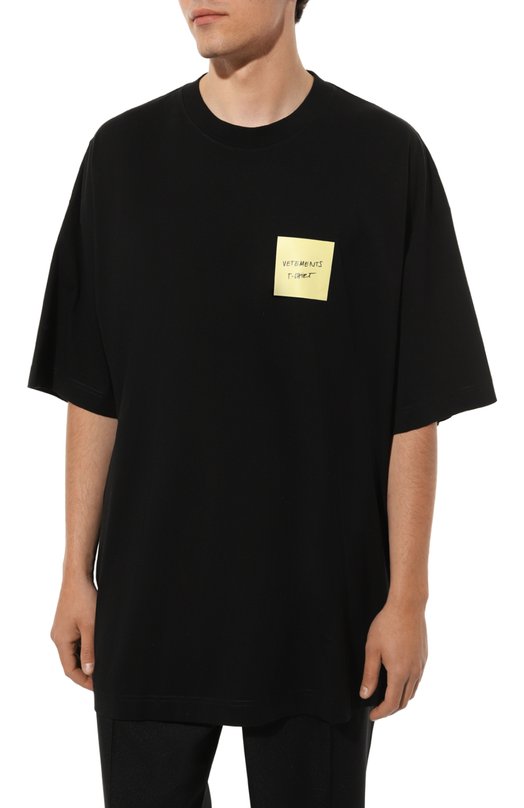 фото Хлопковая футболка vetements