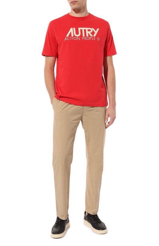 фото Хлопковые брюки mc2 saint barth