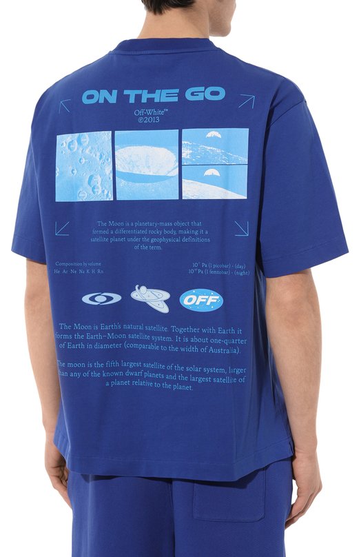 фото Хлопковая футболка off-white