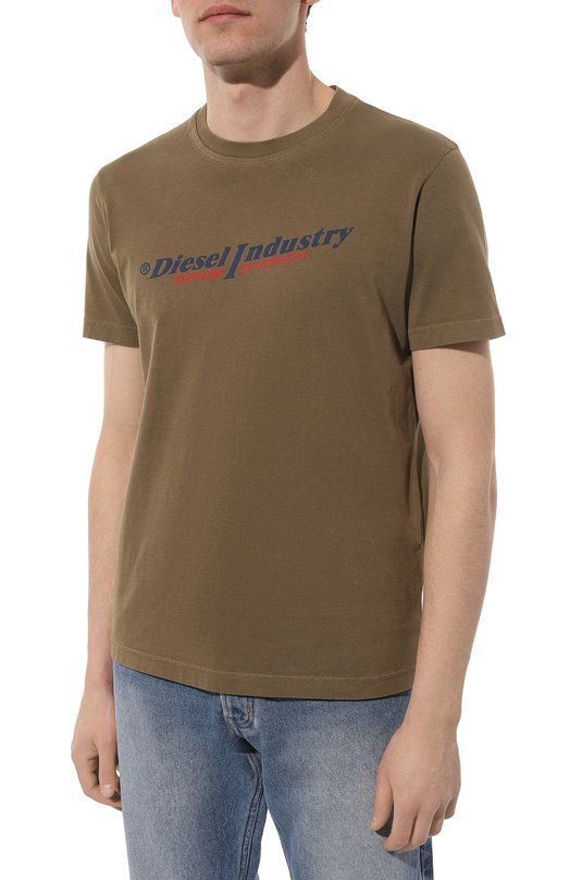 фото Хлопковая футболка diesel