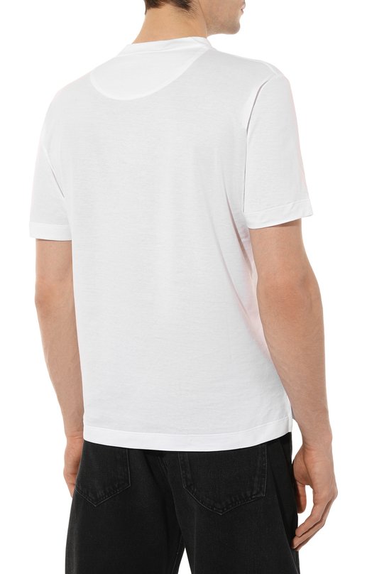 фото Хлопковая футболка canali