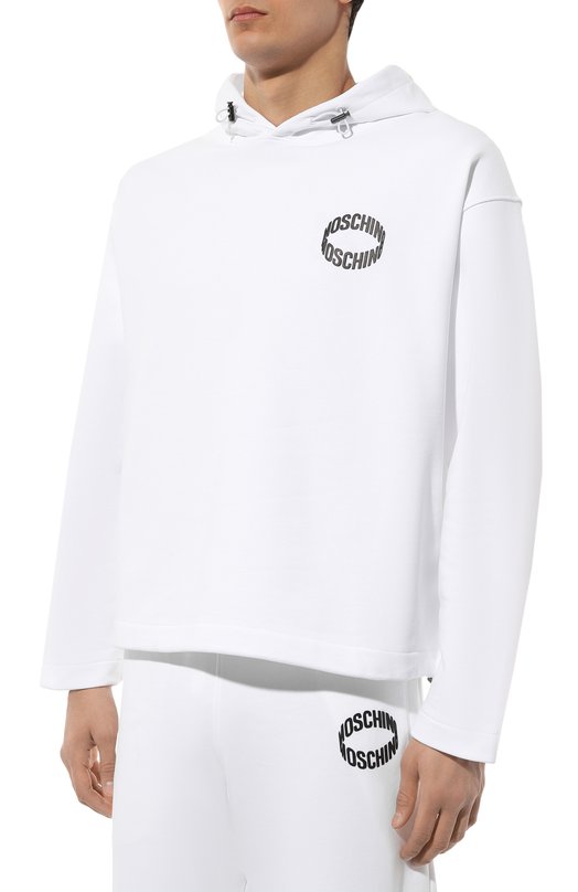 фото Хлопковое худи moschino