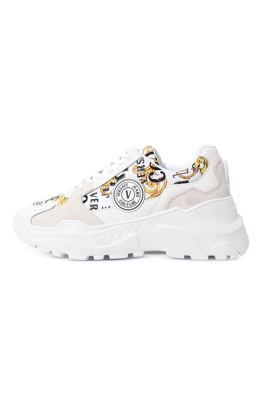 фото Комбинированные кроссовки versace jeans couture