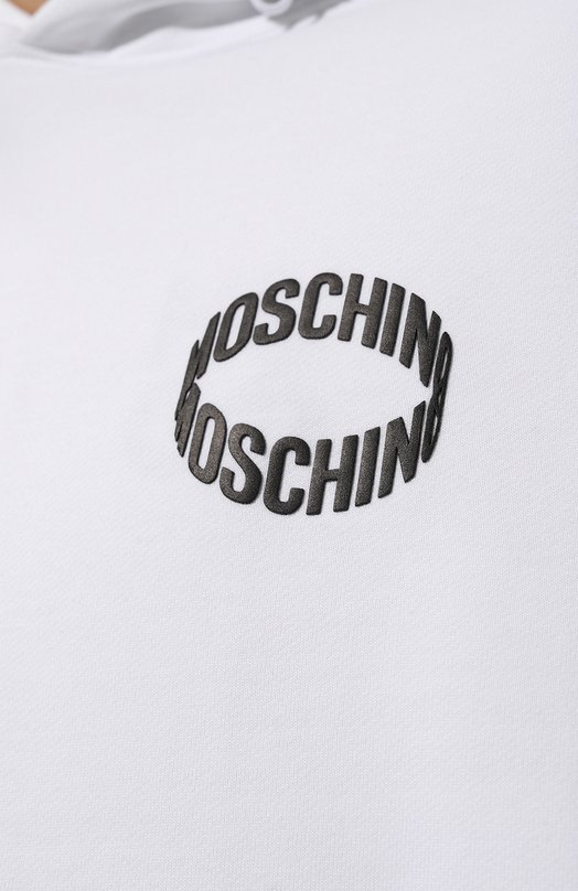фото Хлопковое худи moschino