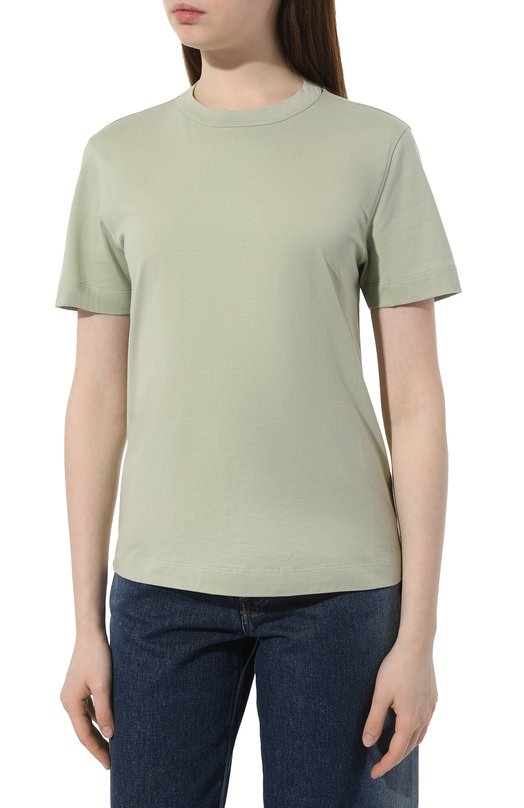 фото Хлопковая футболка brunello cucinelli