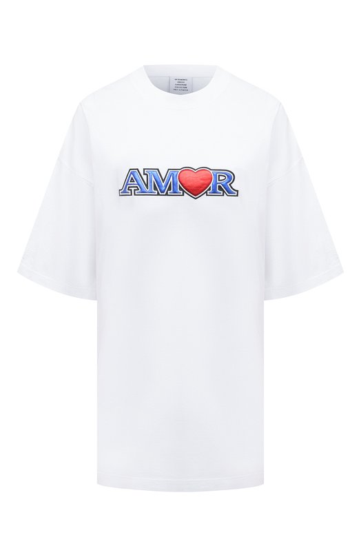 фото Хлопковая футболка vetements