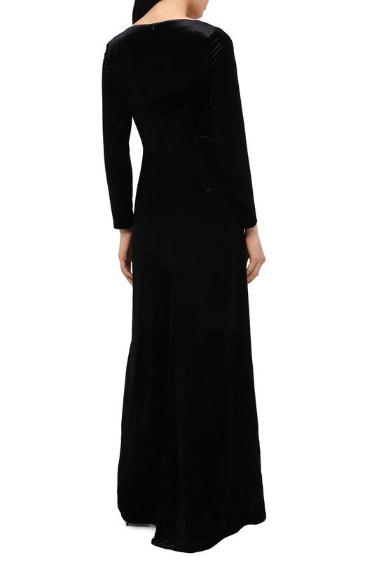 фото Бархатное платье valentino