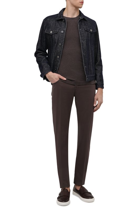 фото Хлопковые брюки kiton