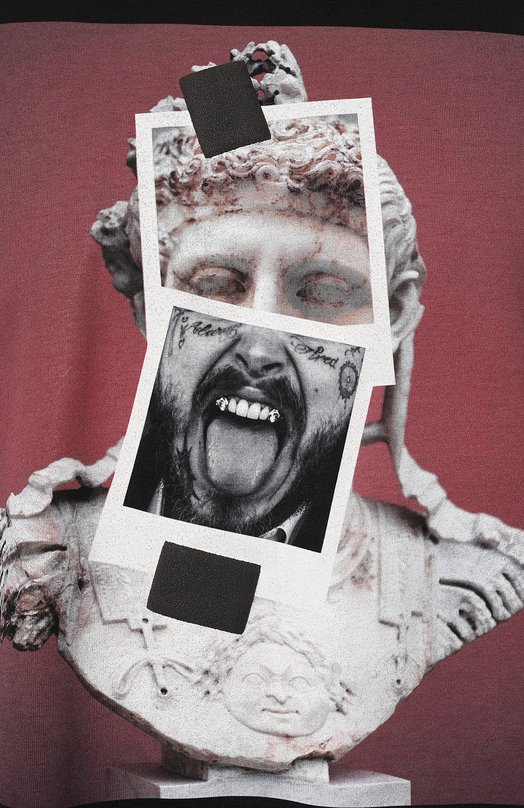 фото Хлопковая футболка diego venturino