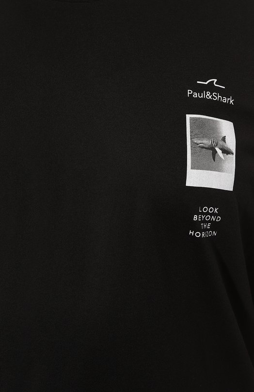 фото Хлопковая футболка paul&shark