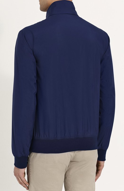 фото Бомбер на молнии с воротником-стойкой andrea campagna