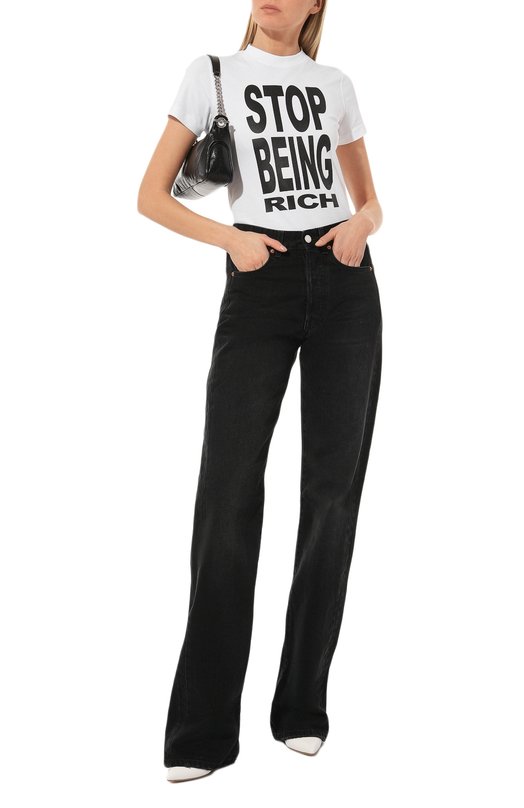 фото Хлопковая футболка vetements