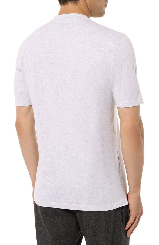 фото Хлопковая футболка brunello cucinelli