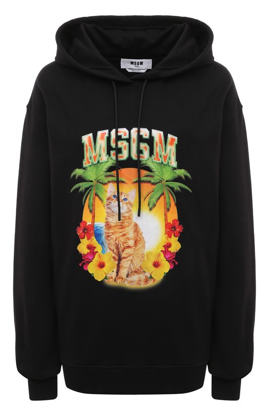 фото Хлопковое худи msgm