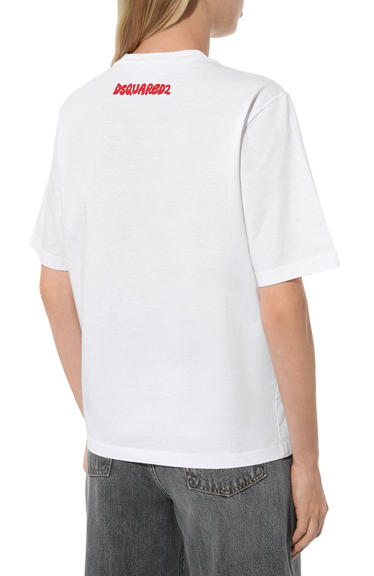 фото Хлопковая футболка dsquared2