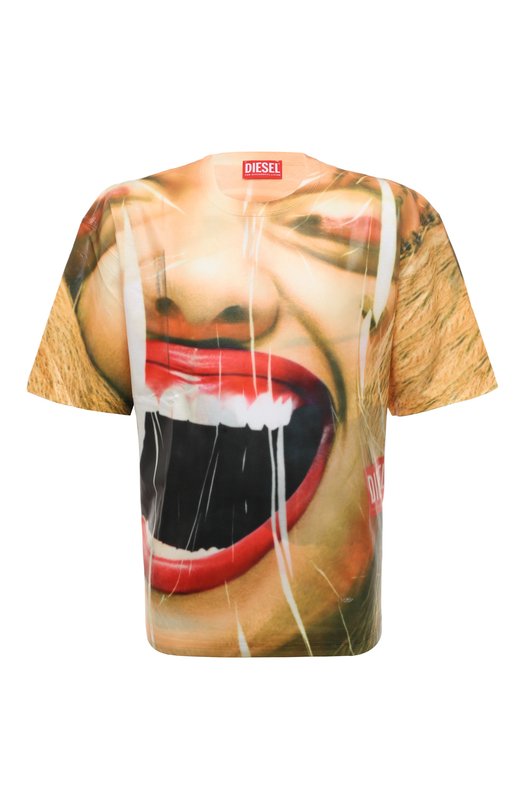 фото Хлопковая футболка diesel