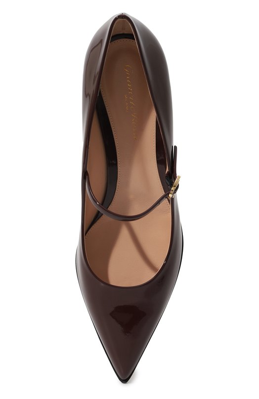 фото Кожаные туфли ribbon mary jane gianvito rossi