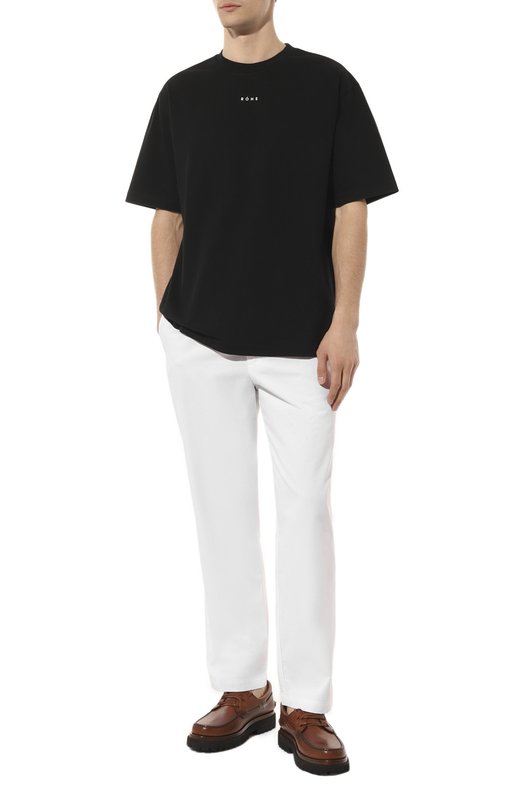 фото Хлопковая футболка rohe