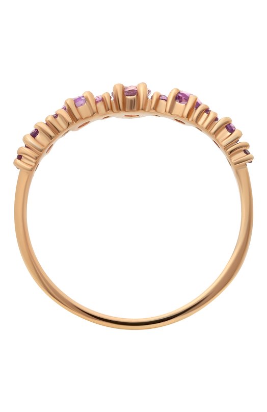 фото Кольцо-корона с аметистом moonka