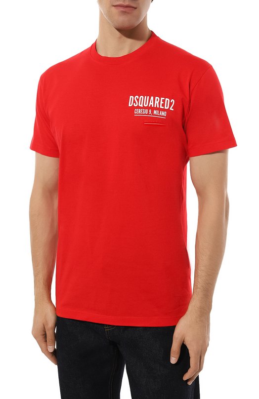 фото Хлопковая футболка dsquared2