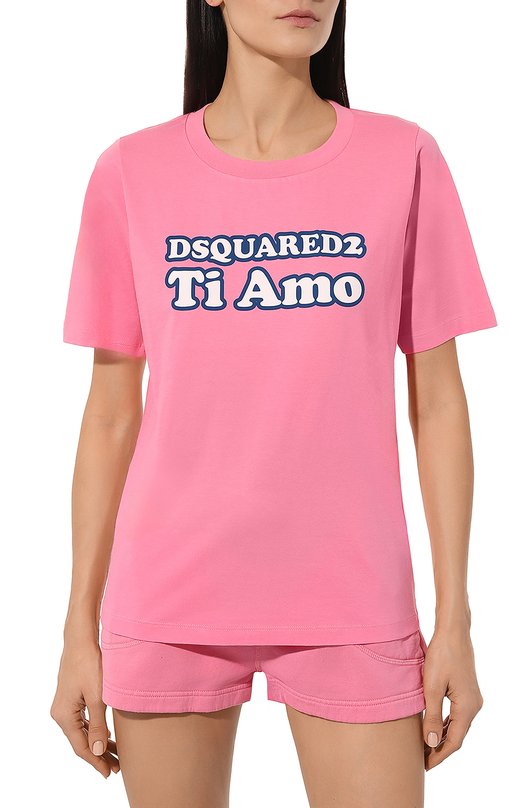 фото Хлопковая футболка dsquared2