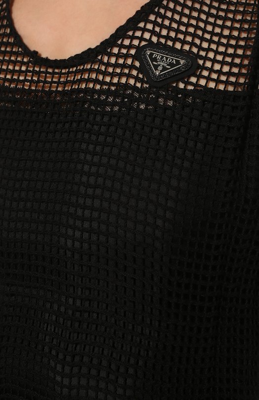 фото Хлопковое платье prada