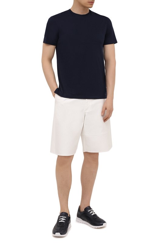 фото Кожаные кроссовки kiton