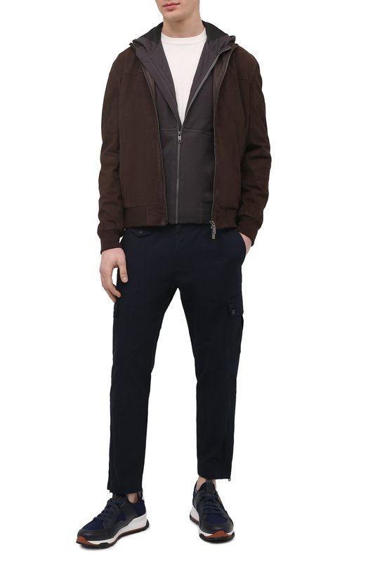 фото Хлопковая толстовка ermenegildo zegna