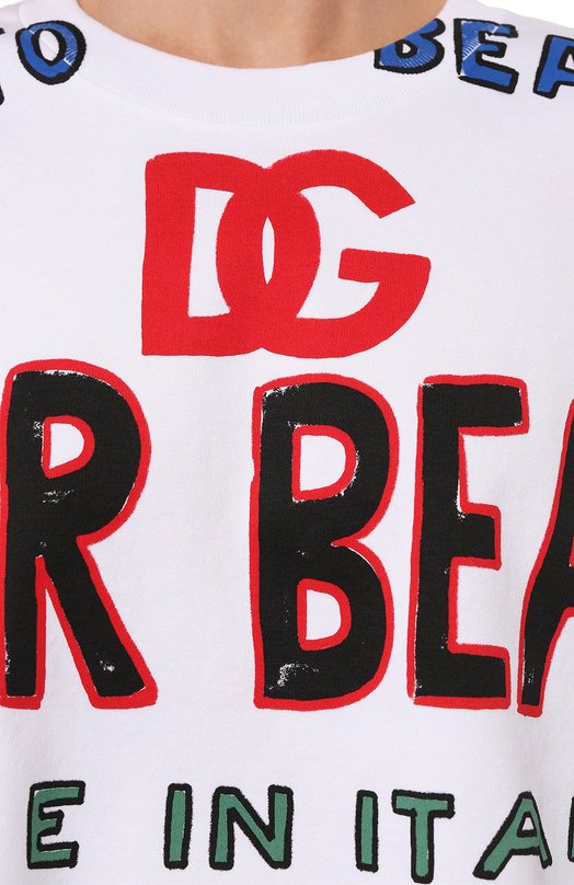 фото Хлопковая футболка dolce & gabbana