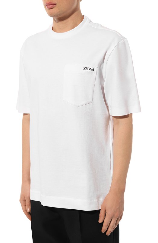 фото Хлопковая футболка ermenegildo zegna