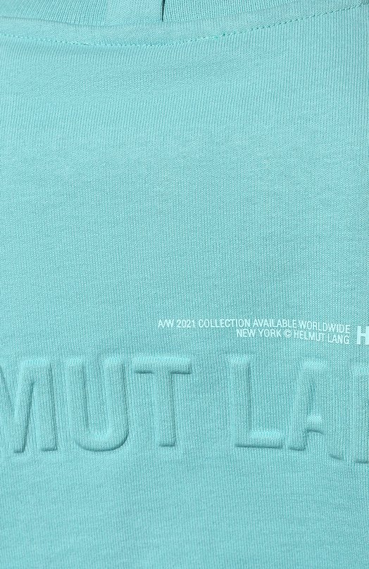 фото Хлопковая футболка helmut lang