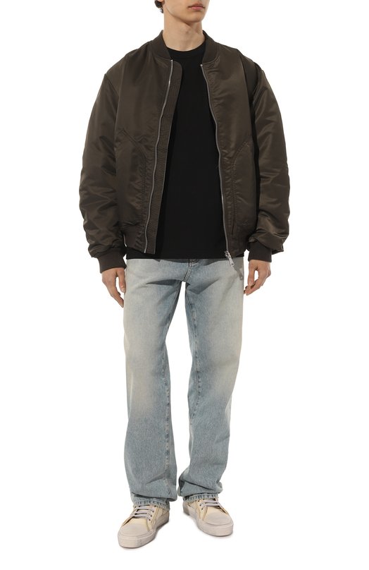 фото Хлопковая футболка heron preston