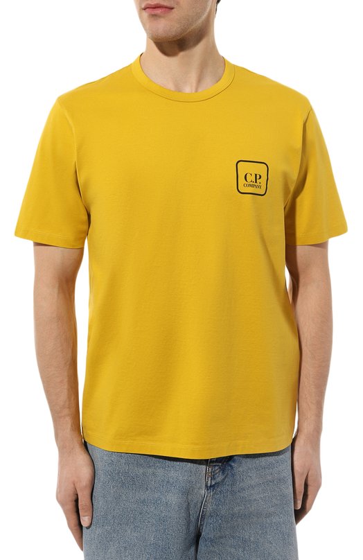 фото Хлопковая футболка c.p. company