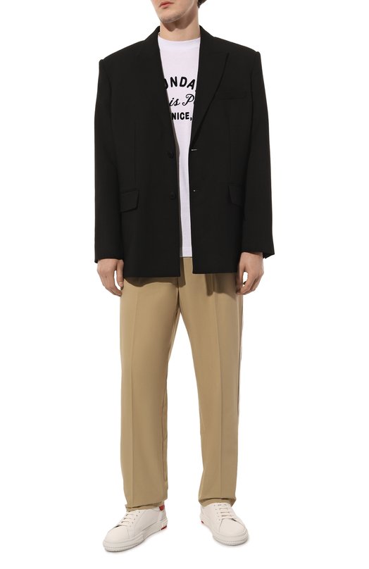 фото Хлопковая футболка palm angels