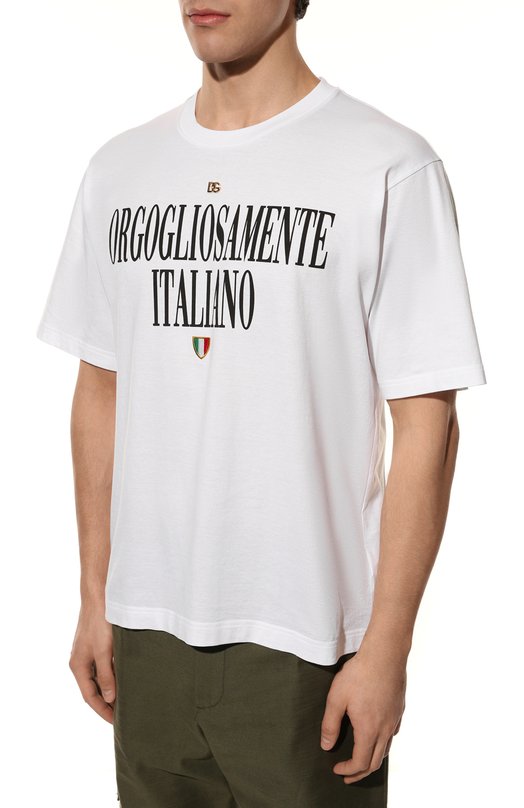 фото Хлопковая футболка dolce & gabbana