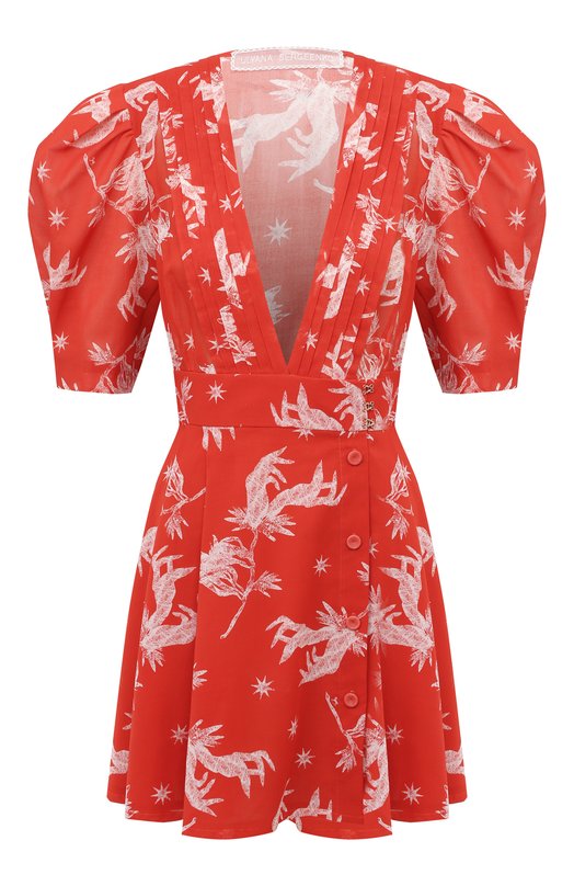 фото Хлопковое платье ulyana sergeenko