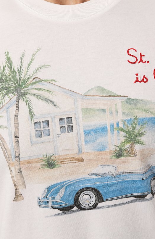 фото Хлопковая футболка mc2 saint barth