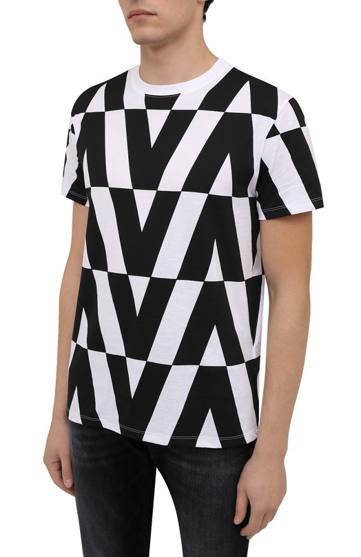 фото Хлопковая футболка valentino