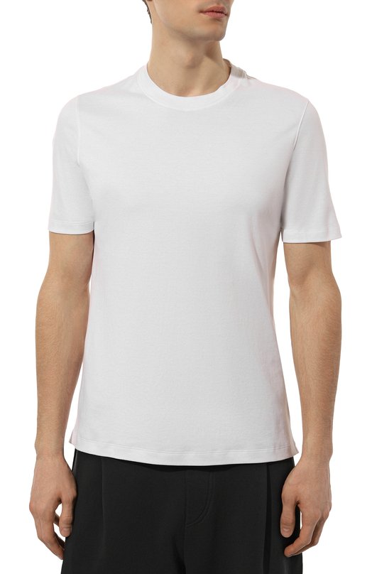 фото Хлопковая футболка brunello cucinelli