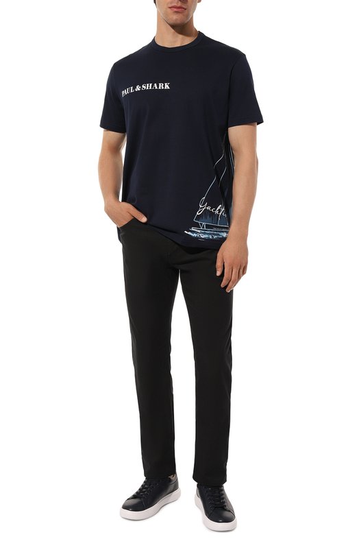 фото Хлопковая футболка paul&shark