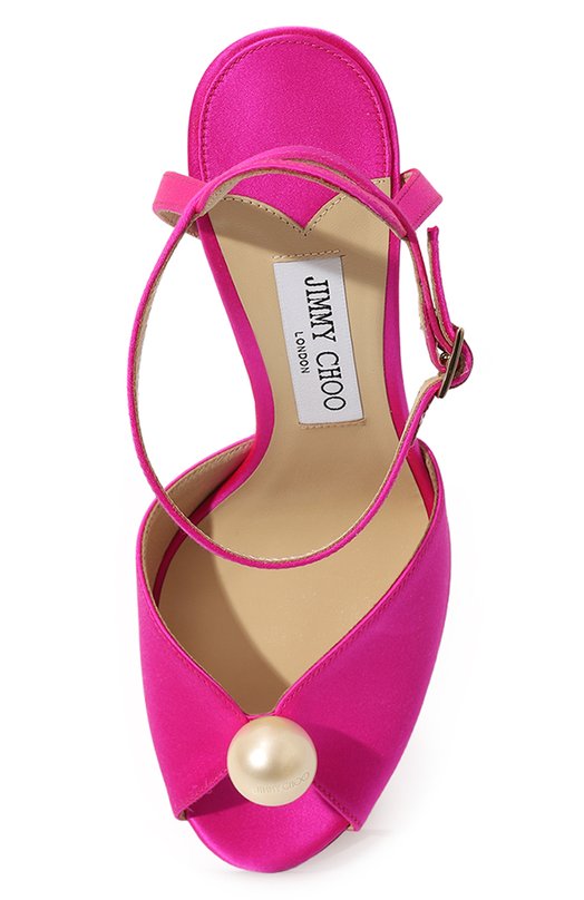 фото Текстильные босоножки sacora 85 jimmy choo