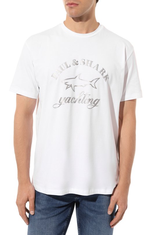 фото Хлопковая футболка paul&shark