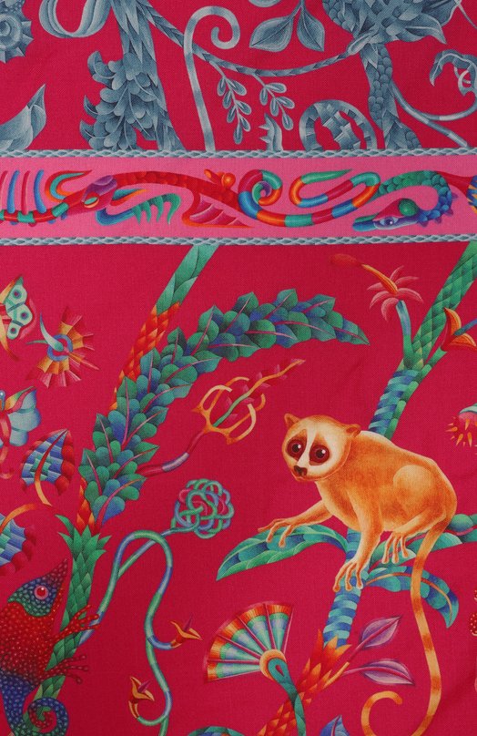 фото Платок из кашемира и шелка lemur in pink kirill ovchinnikov