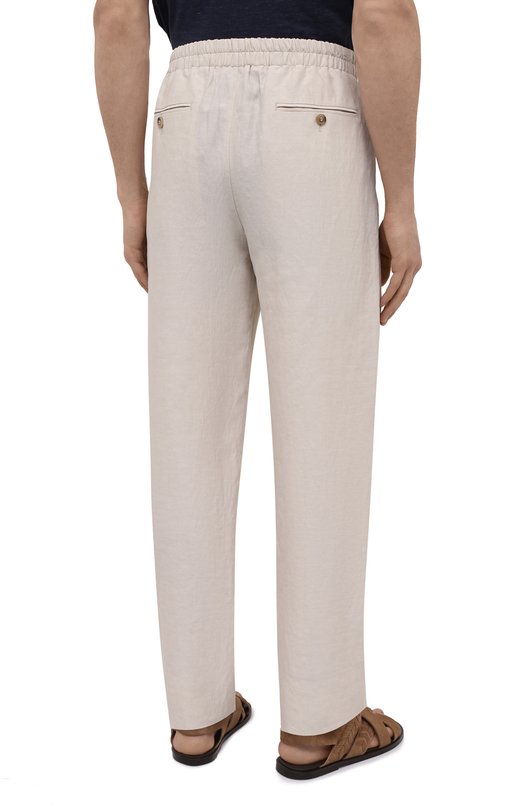 фото Брюки из вискозы и льна giorgio armani